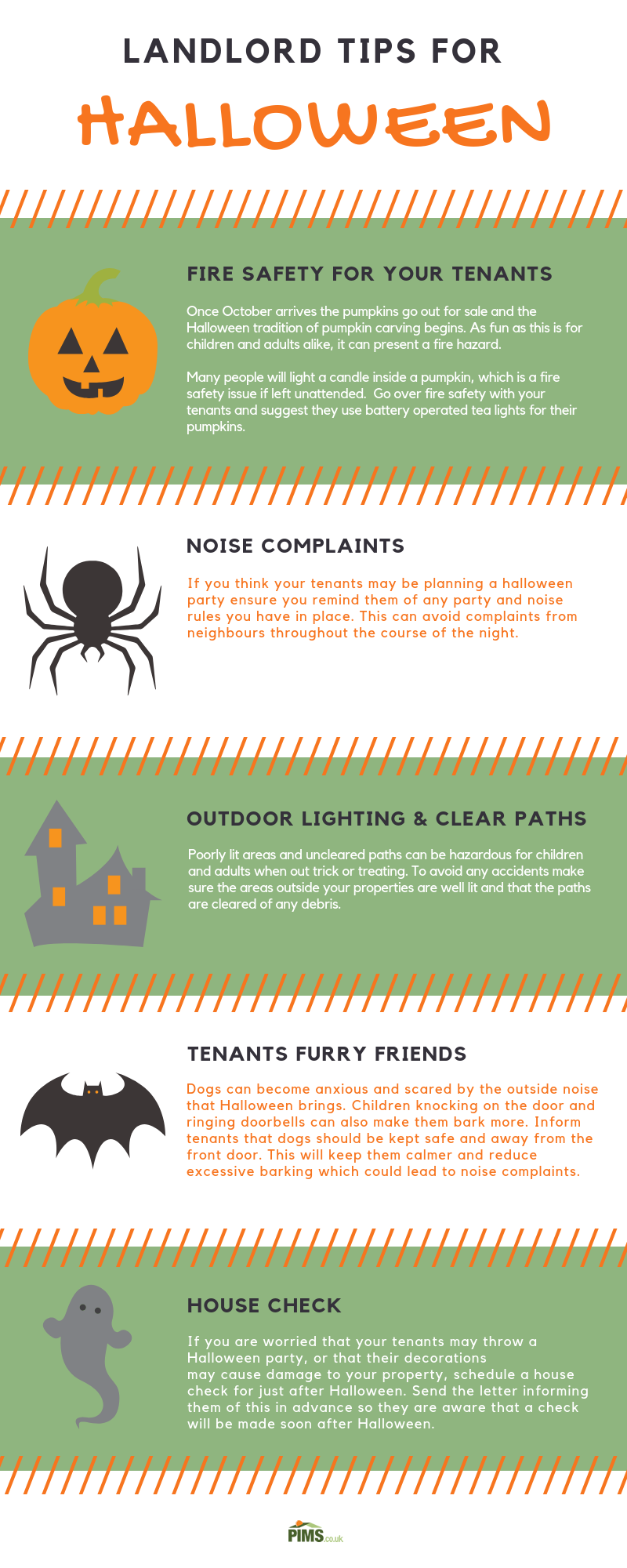 halloween safety infographic
